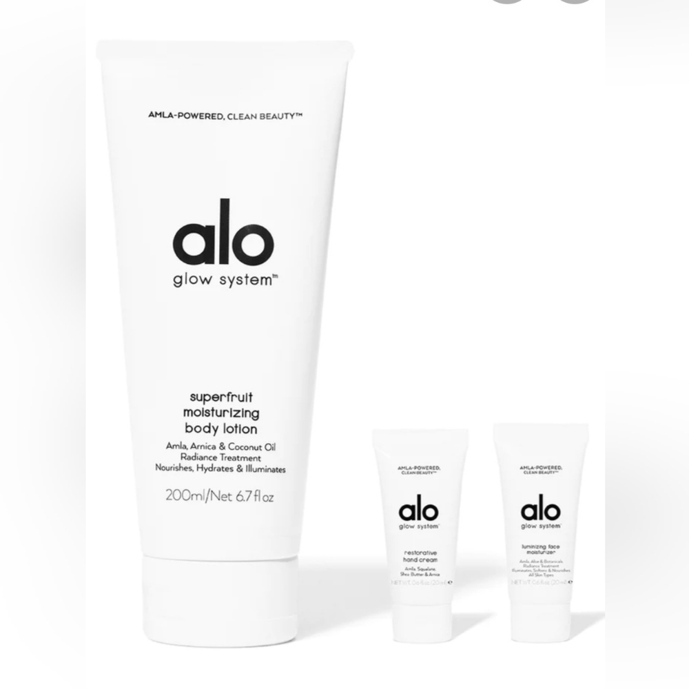 NEW Alo Glow System Hydration Bundle